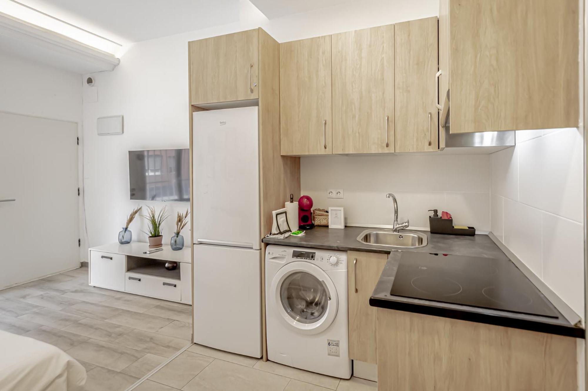 Apartamentos Tetuan Madrid Kamer foto